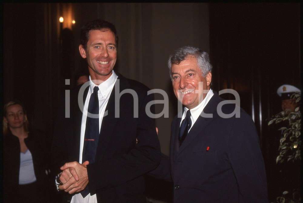 35mm vintage slide* 2000 MILANO - Francesco DE ANGELIS e Patrizio BERTELLI (22)