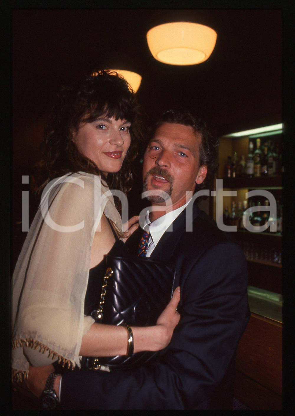 35mm vintage slide* 1990 ca COSTUME - Stefano TACCONI e Laura SPERANZA (4)