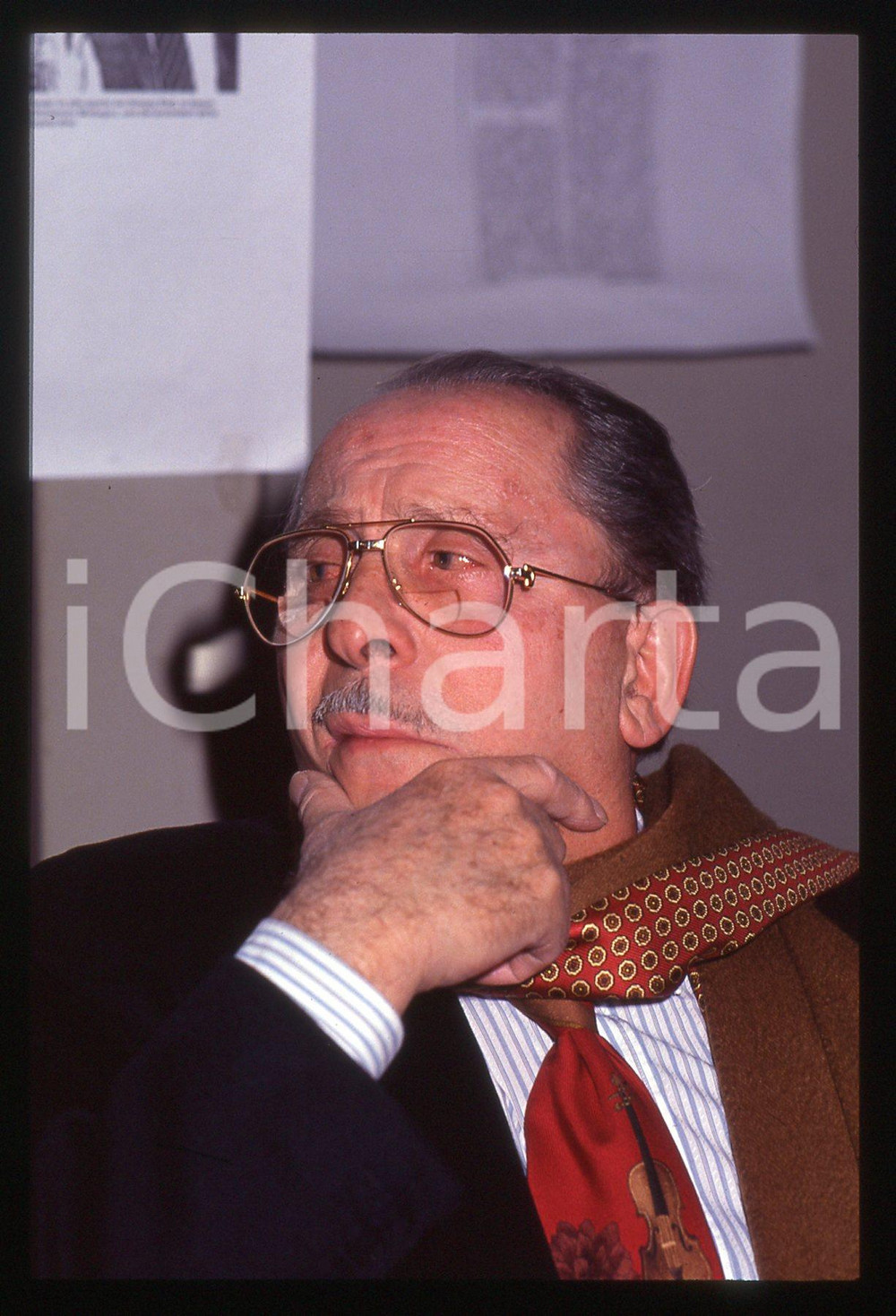 35mm vintage slide* 1992 MILANO - Domenico MODUGNO a CONCERTO ITALIANO (40)