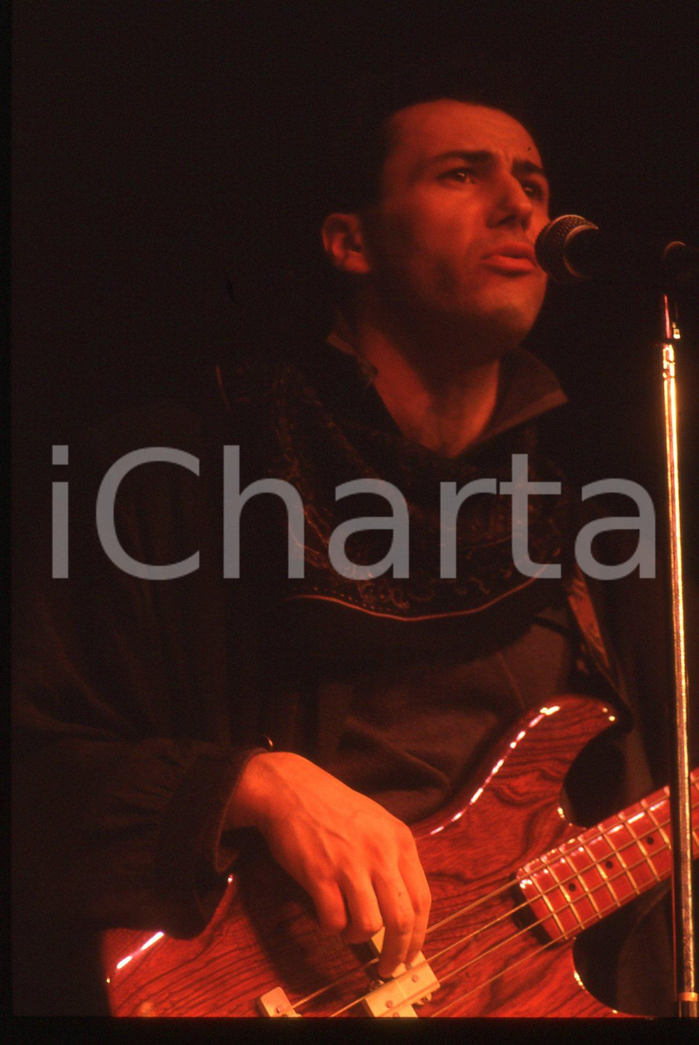 35mm vintage slide* 1988 SANREMO - Livio VISENTIN dei LIJAO durante le prove (5)