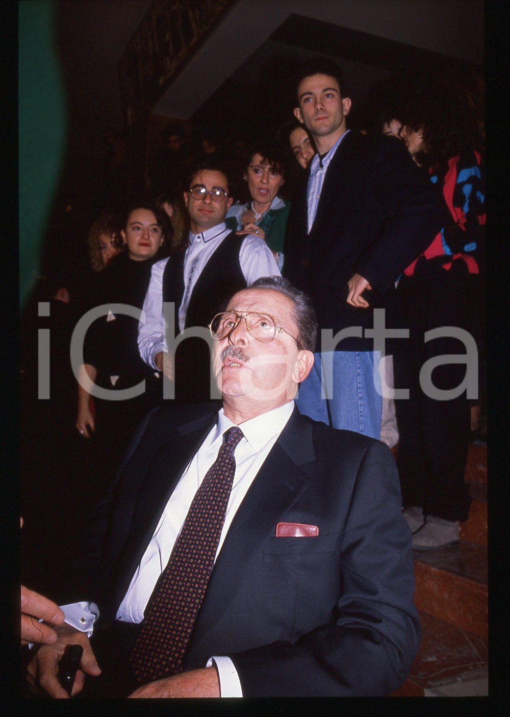 35mm vintage slide* 1989 FESTIVAL SANREMO - Domenico MODUGNO Ritratto (9)