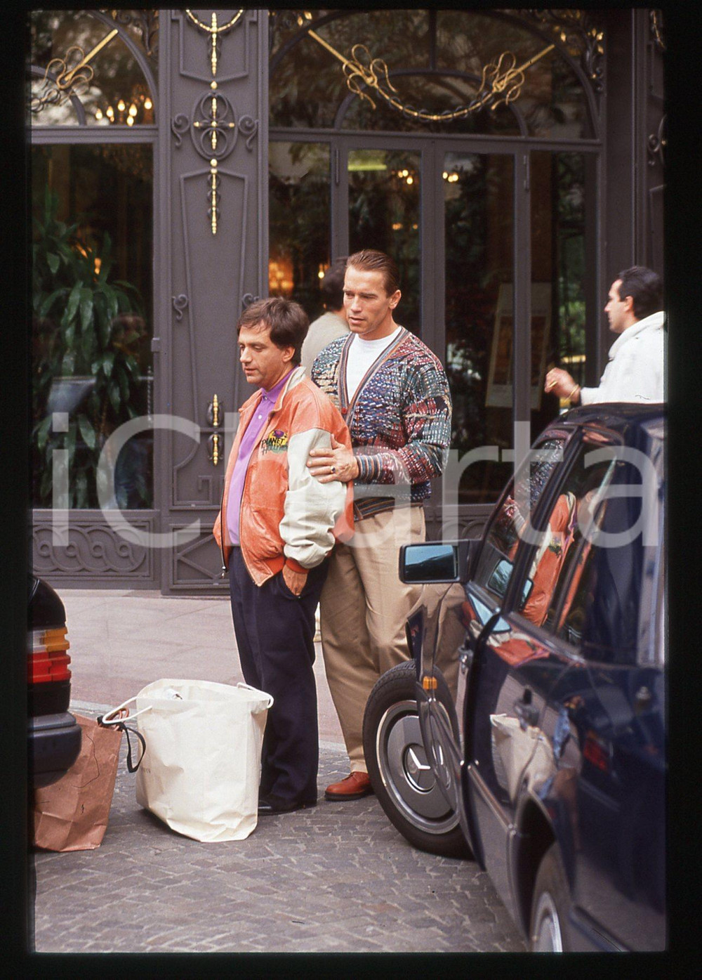 35mm vintage slide* 1991 CANNES - Arnold SCHWARZENEGGER Ritratto dell'attore 10