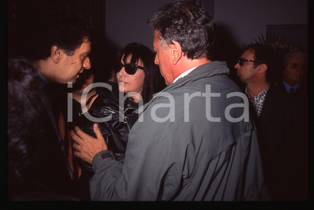 35mm vintage slide* 1995 BUSTO ARSIZIO Funerali di Mia MARTINI Loredana BERTÉ 15