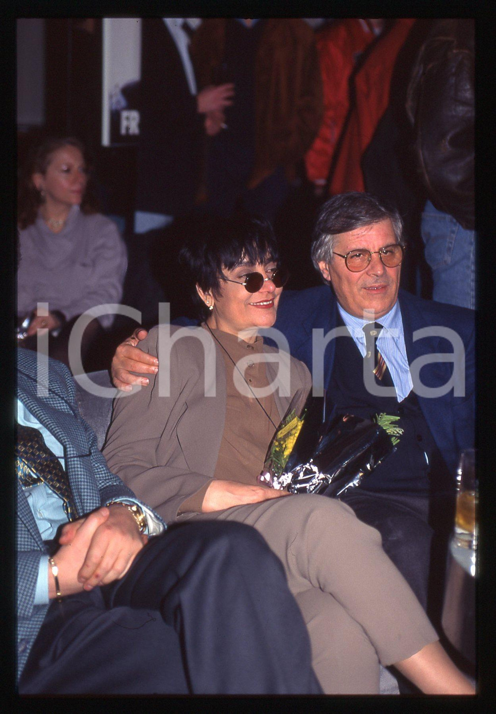 35mm vintage slide* 1990 ca COSTUME - Mia MARTINI Ritratto della cantante (8)