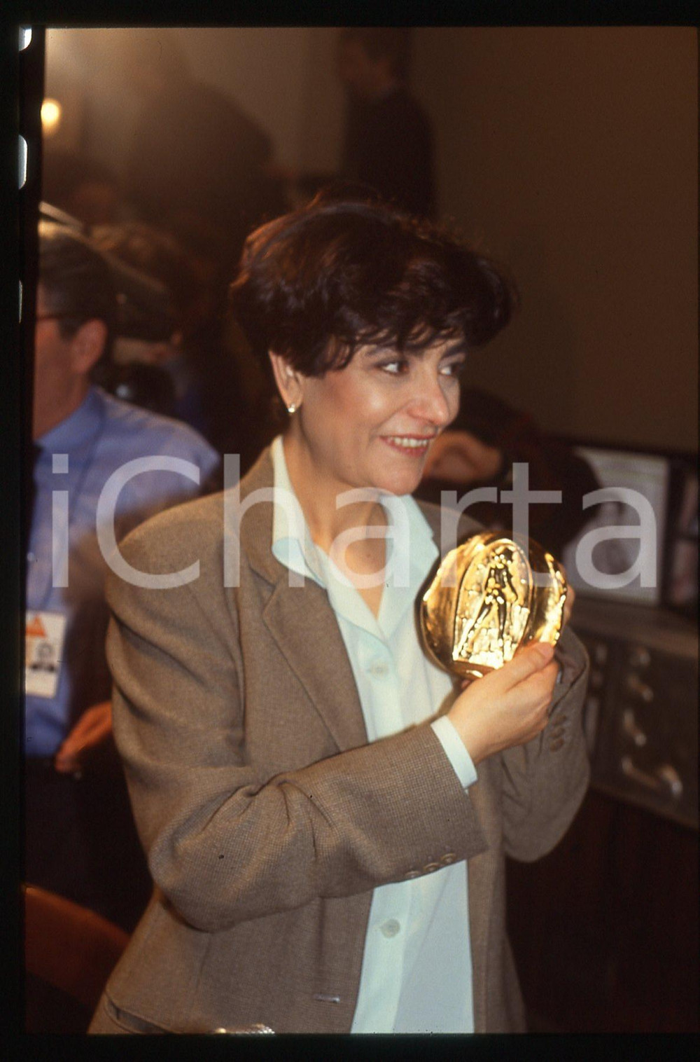 35mm vintage slide* 1992 SANREMO Mia MARTINI premio fotografi e giornalisti 2