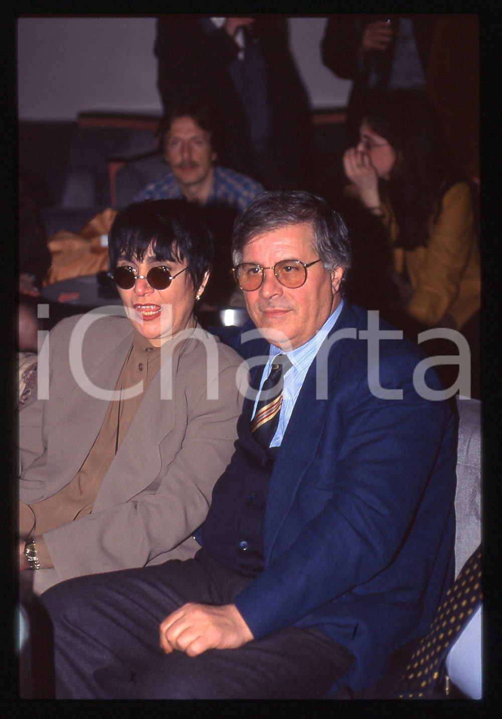 35mm vintage slide* 1990 ca COSTUME - Mia MARTINI Ritratto della cantante (16)