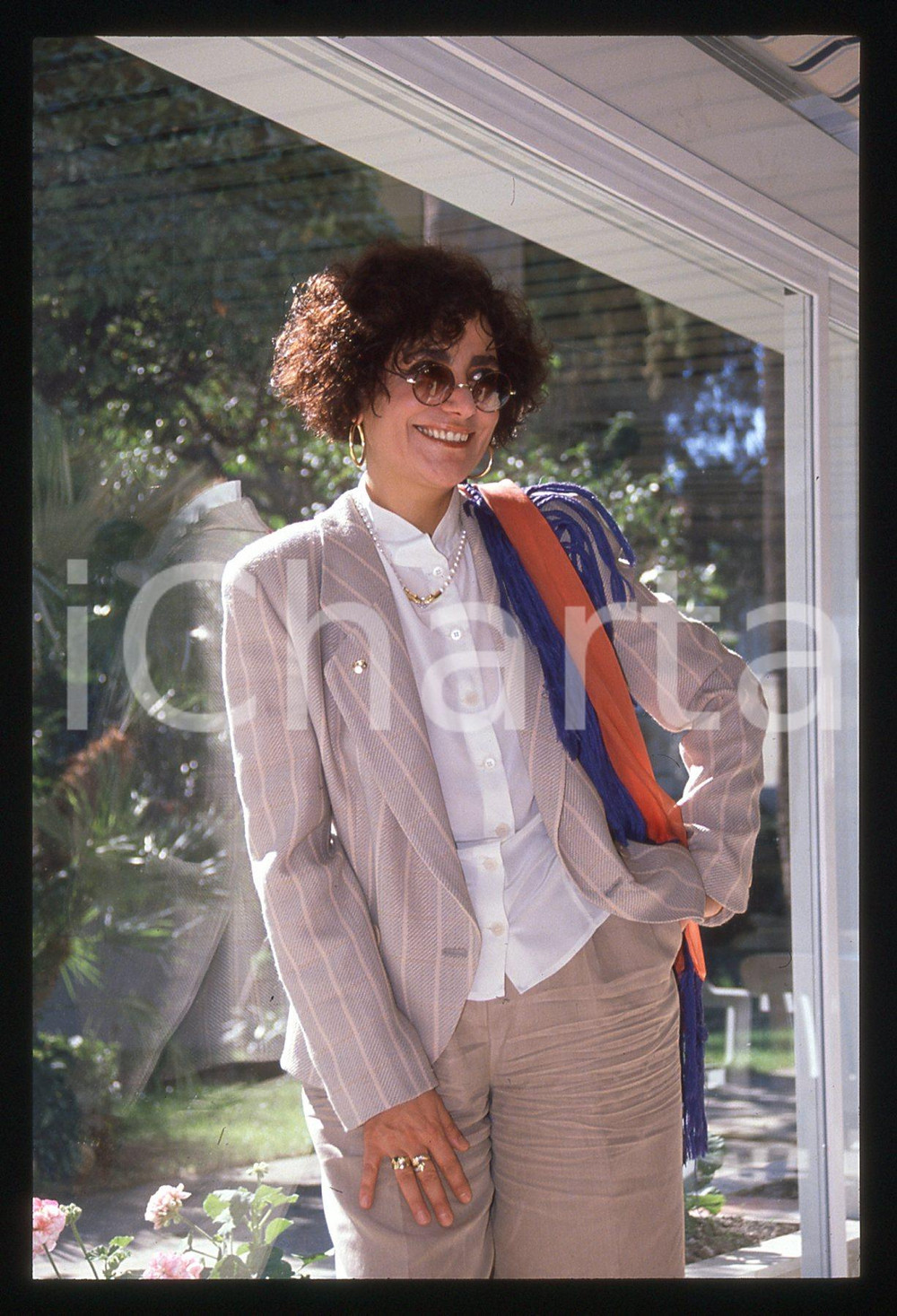 35mm vintage slide* 1990 ca MUSICA - Mia MARTINI Ritratto della cantante (9)