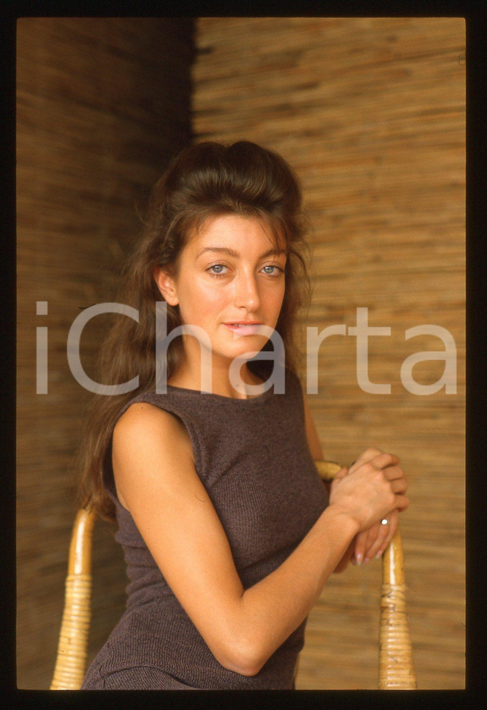 35mm vintage slide* 1984 FESTIVAL VENEZIA Pascale OGIER Ritratto dell'attrice 39