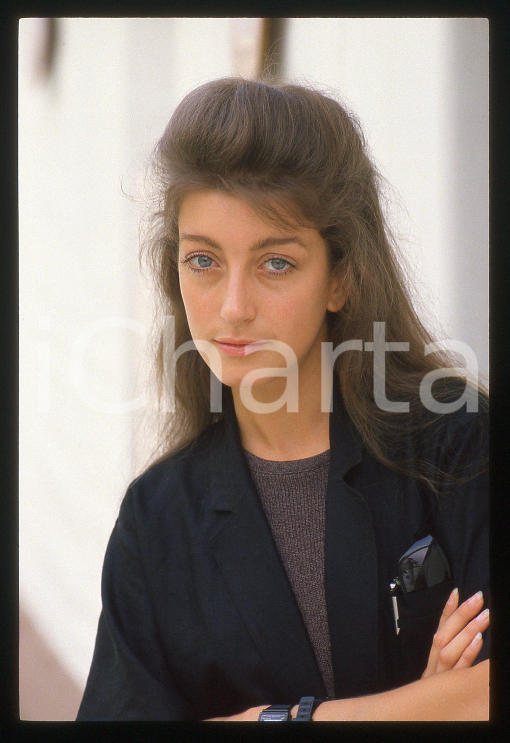 35mm vintage slide* 1984 FESTIVAL VENEZIA Pascale OGIER Ritratto dell'attrice 36