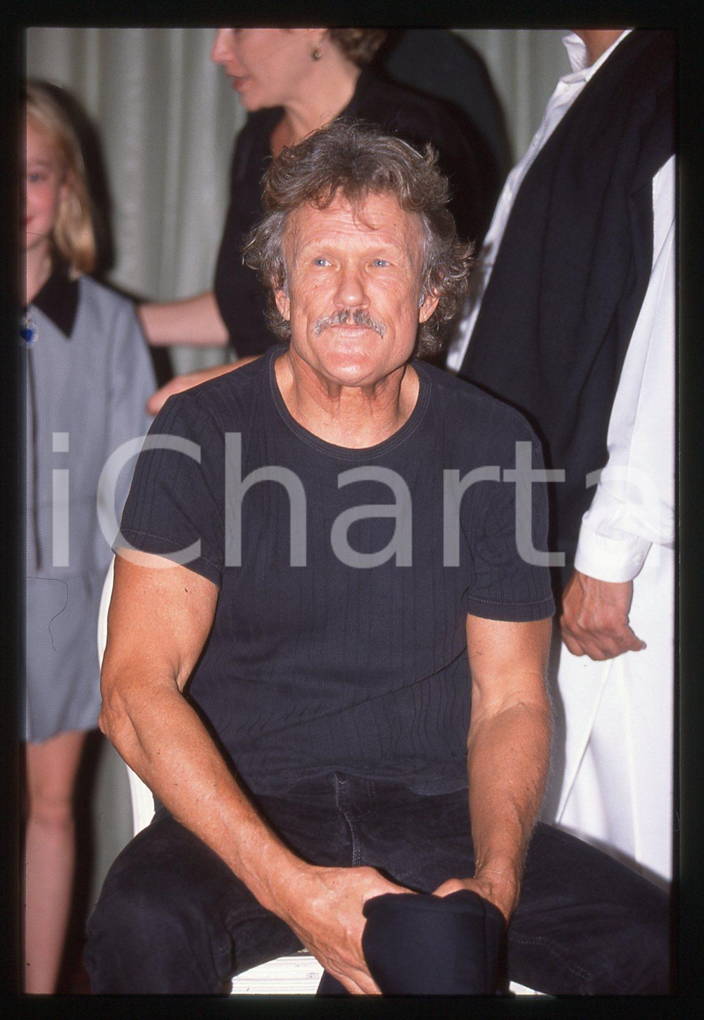 35mm vintage slide* 1998 VENEZIA LIDO Kris KRISTOFFERSON Ritratto dell'attore 22
