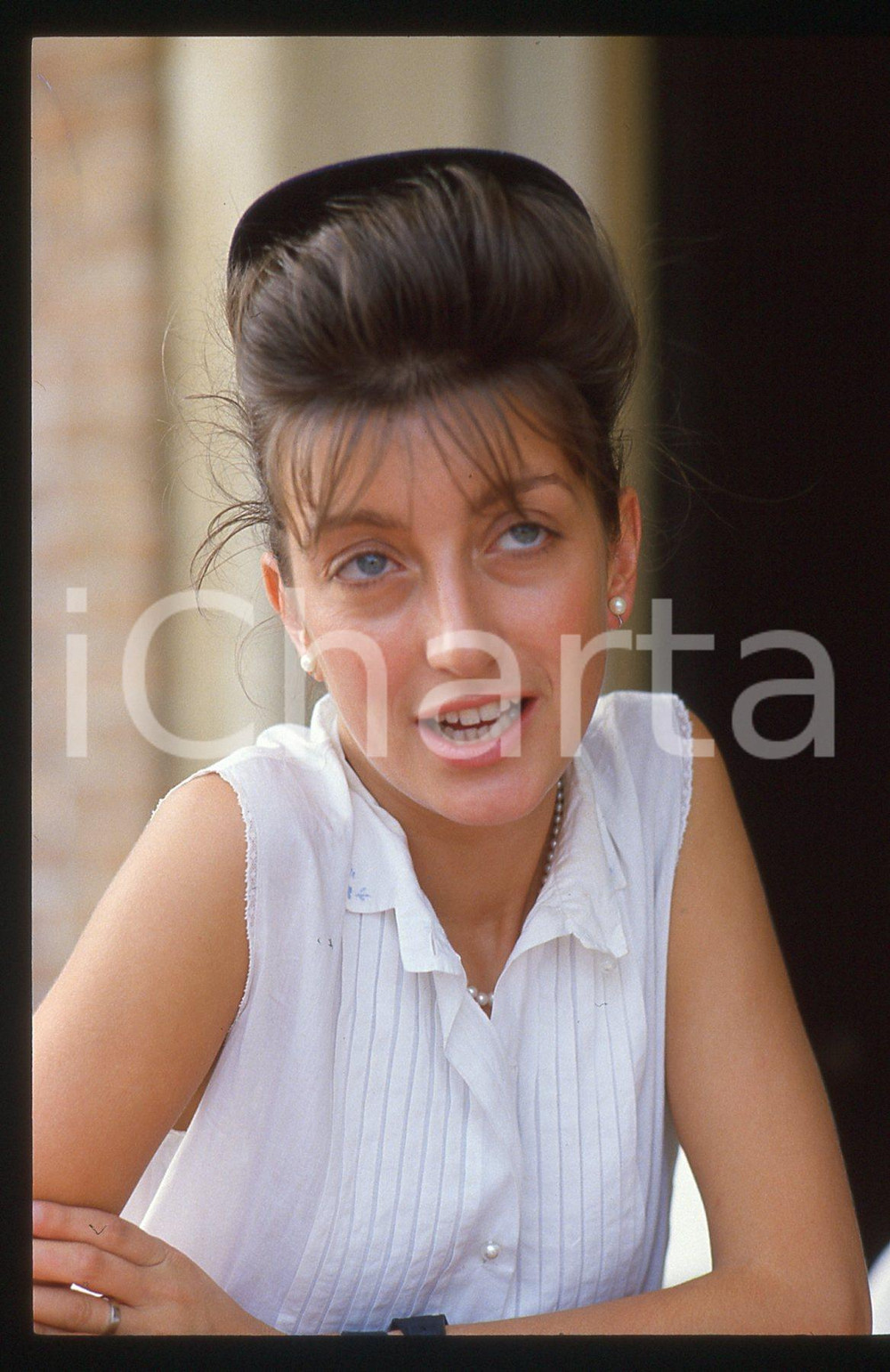 35mm vintage slide* 1984 FESTIVAL VENEZIA Pascale OGIER Ritratto dell'attrice 40