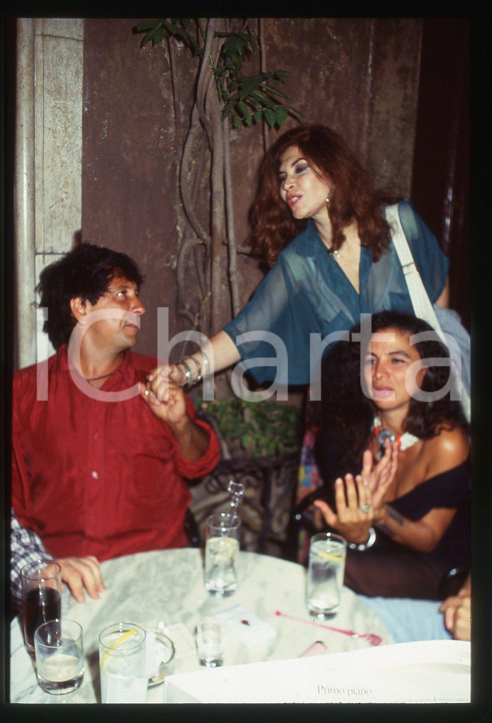 35mm vintage slide* 1994 ROMA - Ida DI BENEDETTO e Bruno COLELLA