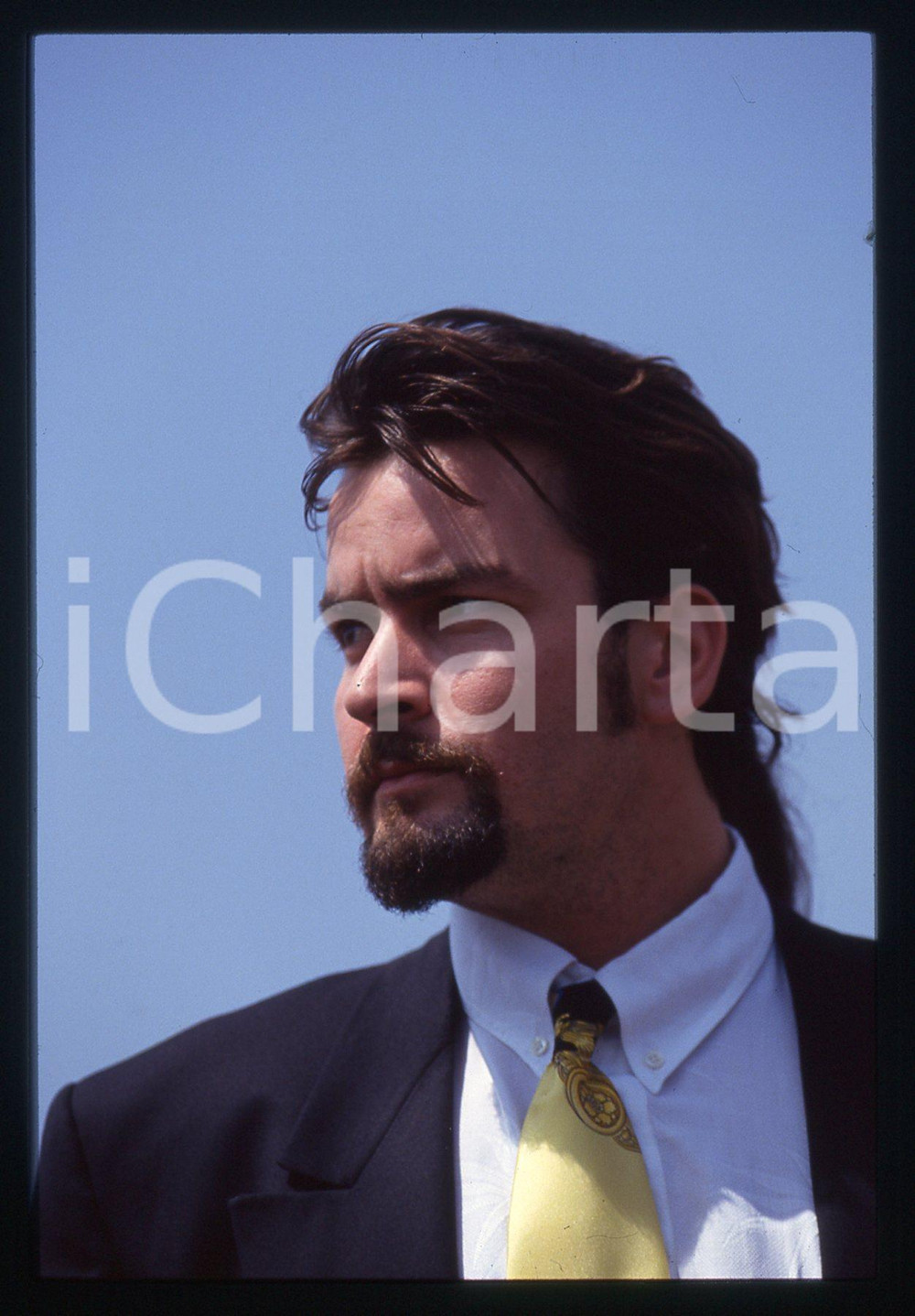 35mm vintage slide* 1993 FESTIVAL CANNES - Charlie SHEEN (26)