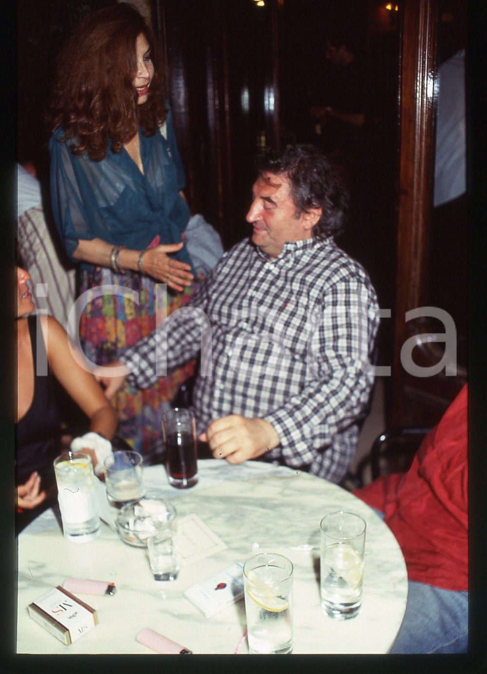 35mm vintage slide* 1994 ROMA - Ida DI BENEDETTO e Galliano JUSO