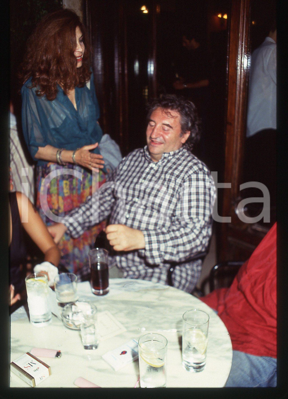 35mm vintage slide* 1994 ROMA - Ida DI BENEDETTO e Galliano JUSO (2)