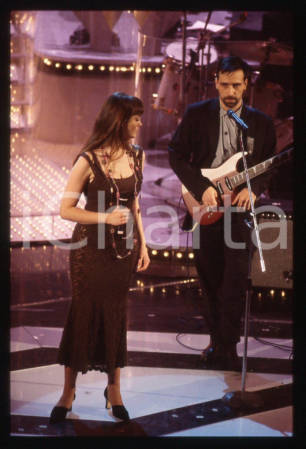 35mm vintage slide* 1997 FESTIVAL SANREMO - JALISSE (36)