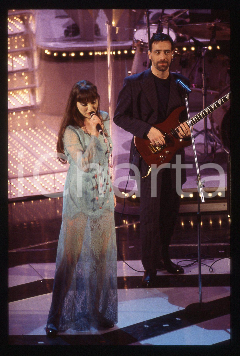 35mm vintage slide* 1997 FESTIVAL SANREMO - JALISSE (52)