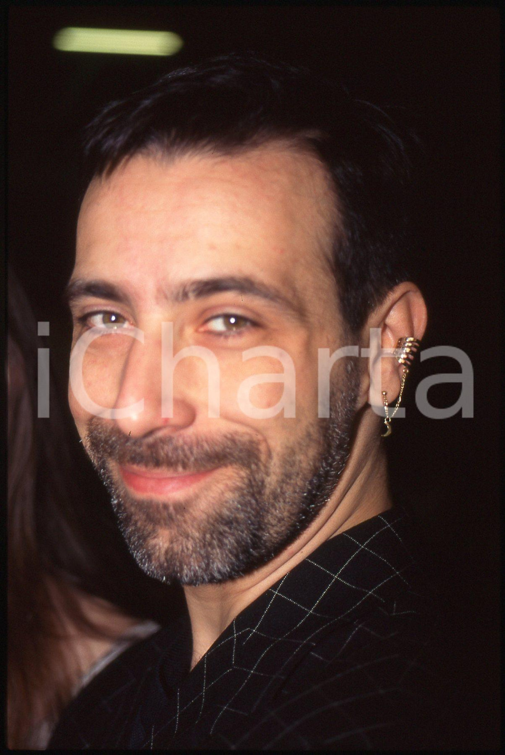 35mm vintage slide* 1997 FESTIVAL SANREMO - Fabio RICCI dei JALISSE (7)