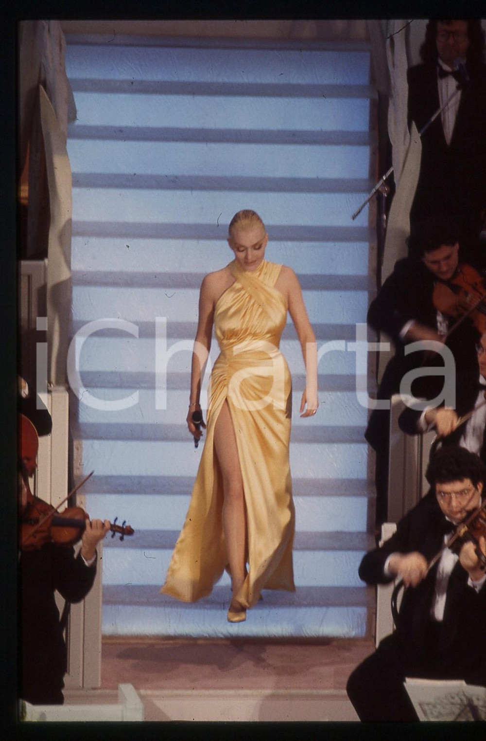 35mm vintage slide* 1994 FESTIVAL SANREMO - Anna OXA