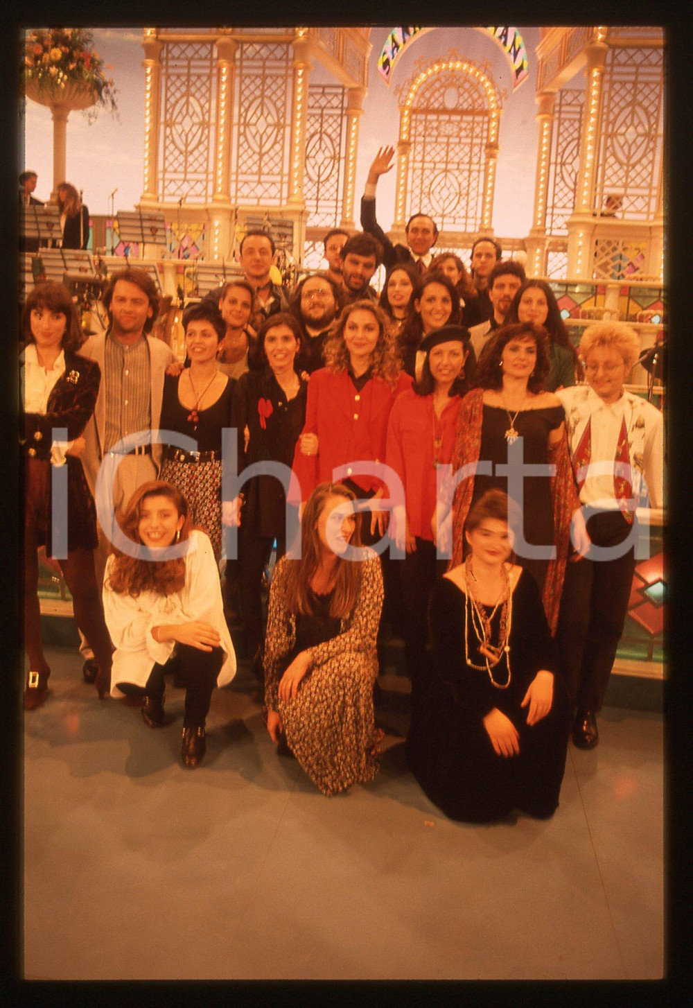 35mm vintage slide* 1994 FESTIVAL SANREMO Andrea BOCELLI GIORGIA Pippo BAUDO 15