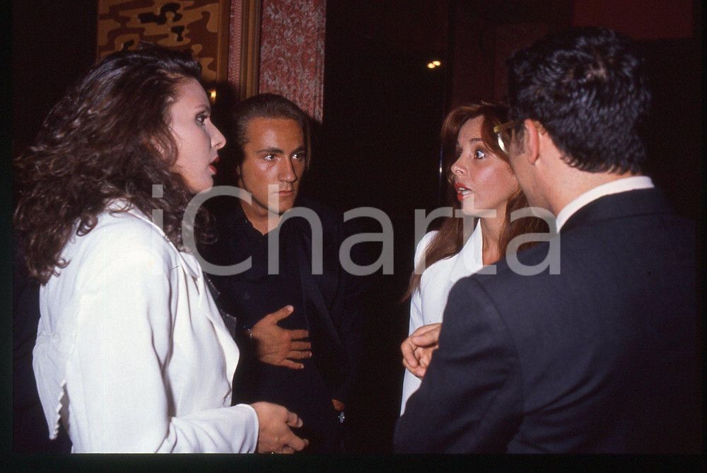 35mm vintage slide* 1994 FESTIVAL CANNES Alessandra DI SANZO e Aurelio GRIMALDI