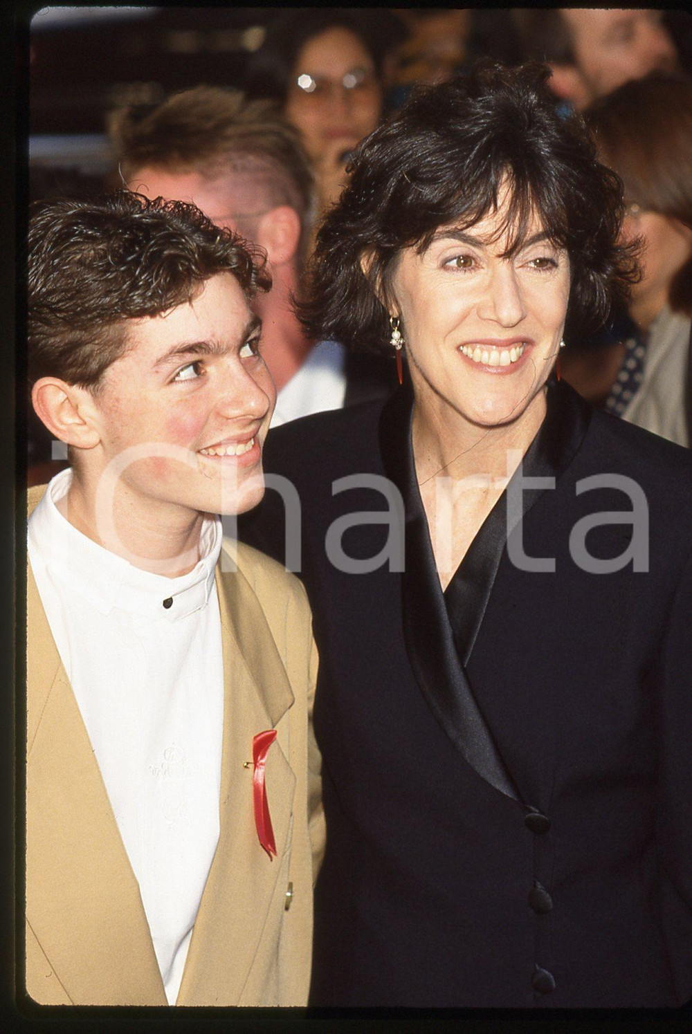 35mm vintage slide* 1990 ca COSTUME - Jacob BERNSTEIN e Nora EPHRON