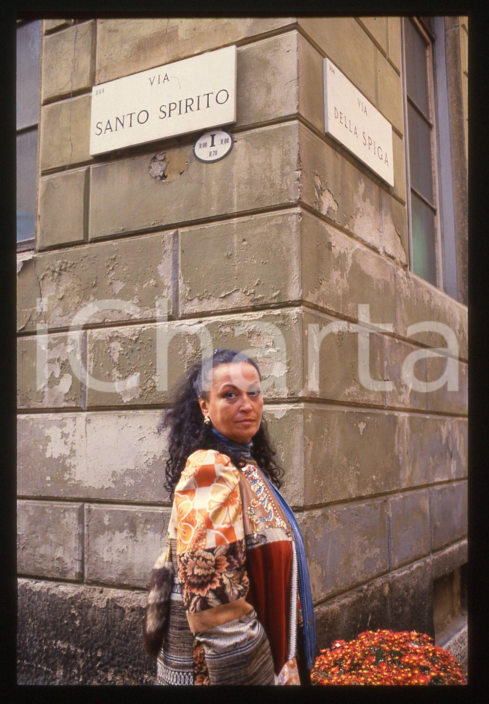 35mm vintage slide* 1990 ca MILANO - Paola BUZZI (3)