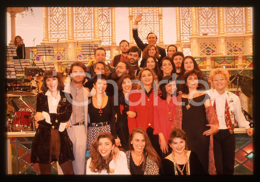 35mm vintage slide* 1994 FESTIVAL SANREMO Andrea BOCELLI GIORGIA Pippo BAUDO 11