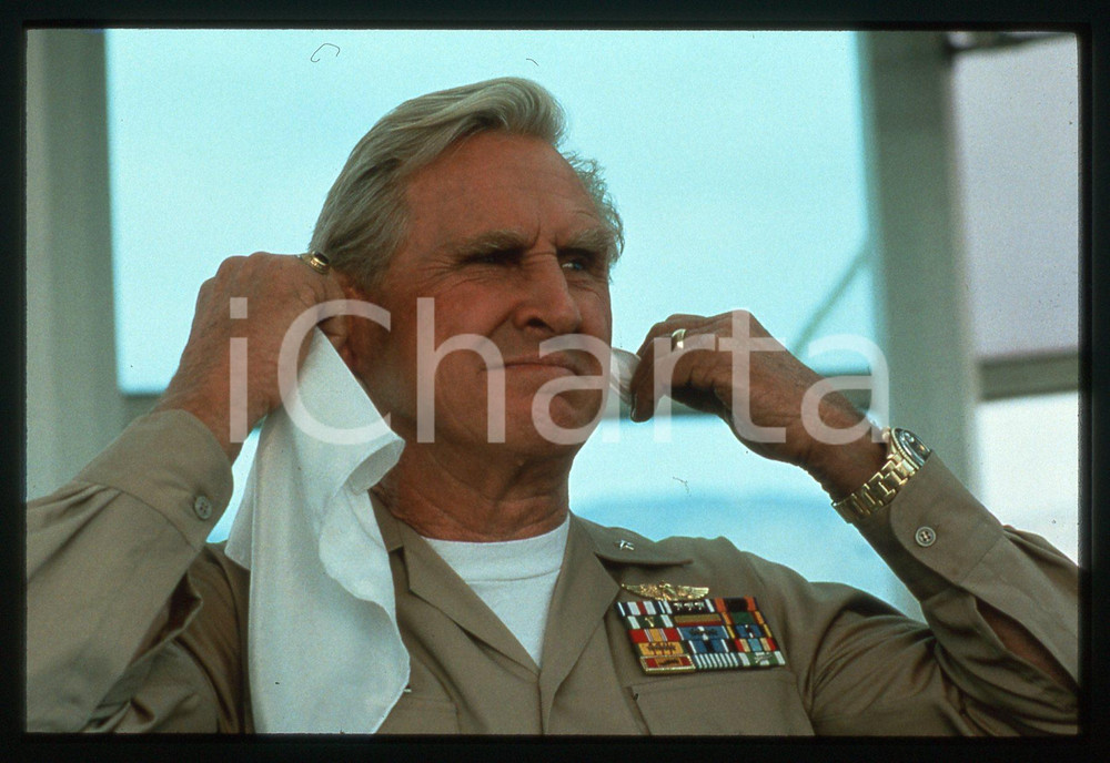 35mm vintage slide* 1991 HOT SHOTS! - Lloyd BRIDGES (3)