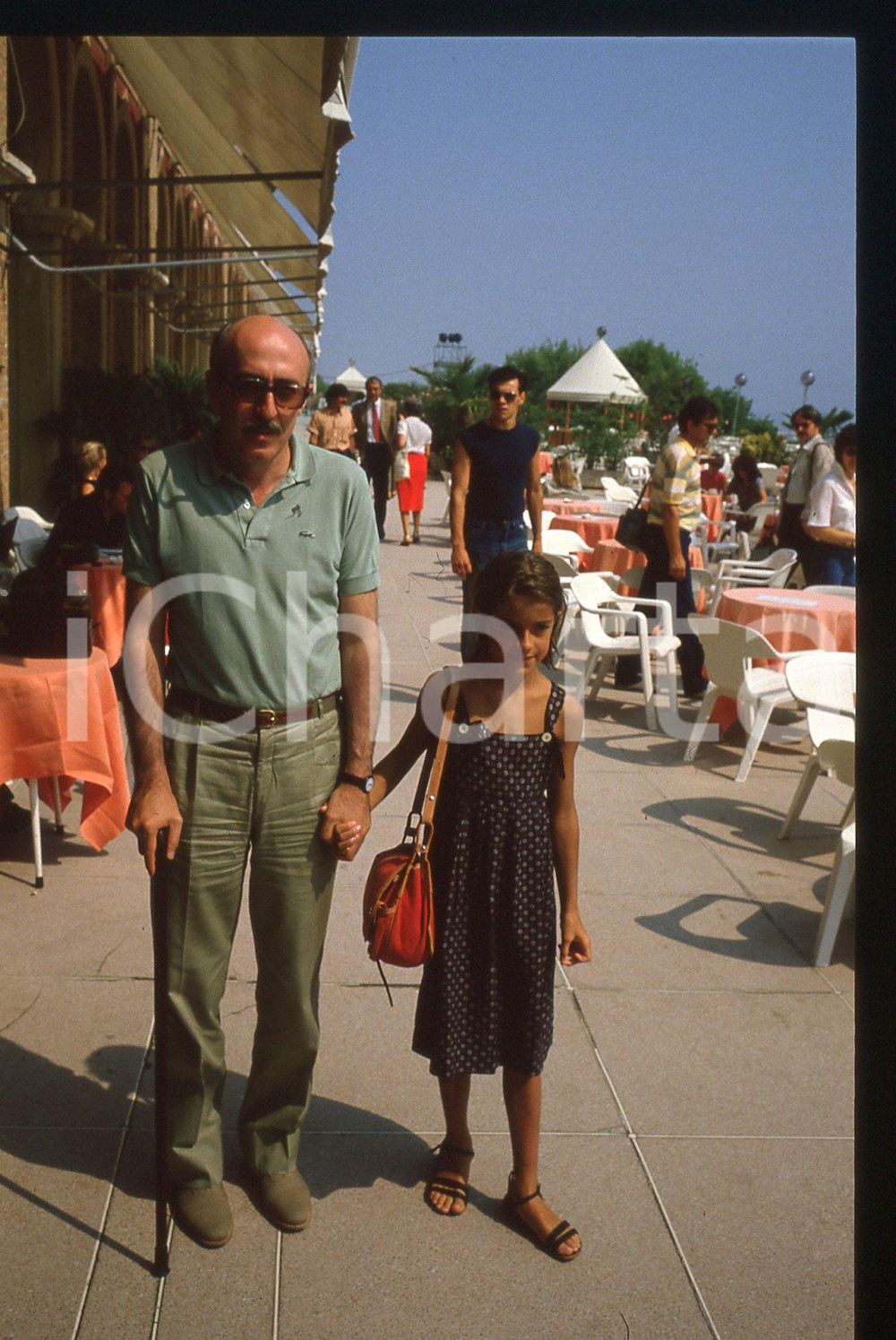 35mm vintage slide* 1984 FESTIVAL VENEZIA - Otar IOSELIANI (18)