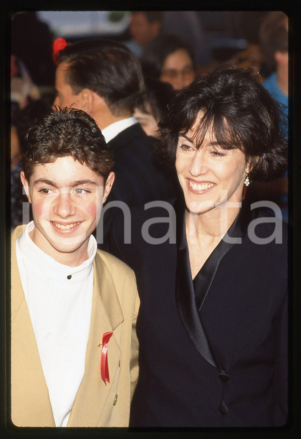 35mm vintage slide* 1990 ca COSTUME - Jacob BERNSTEIN e Nora EPHRON (2)