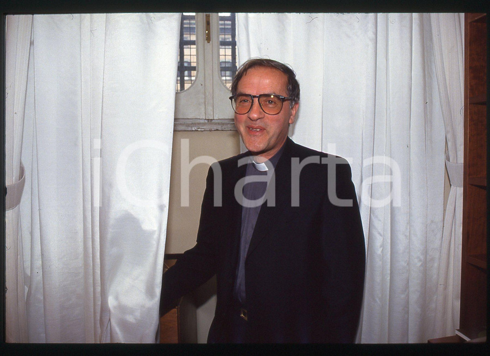 35mm vintage slide* 1990 ca COSTUME - don Luigi DI LIEGRO (8)