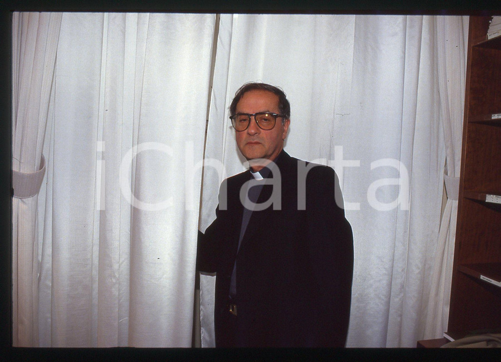 35mm vintage slide* 1990 ca COSTUME - don Luigi DI LIEGRO (5)