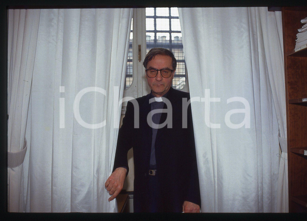 35mm vintage slide* 1990 ca COSTUME - don Luigi DI LIEGRO
