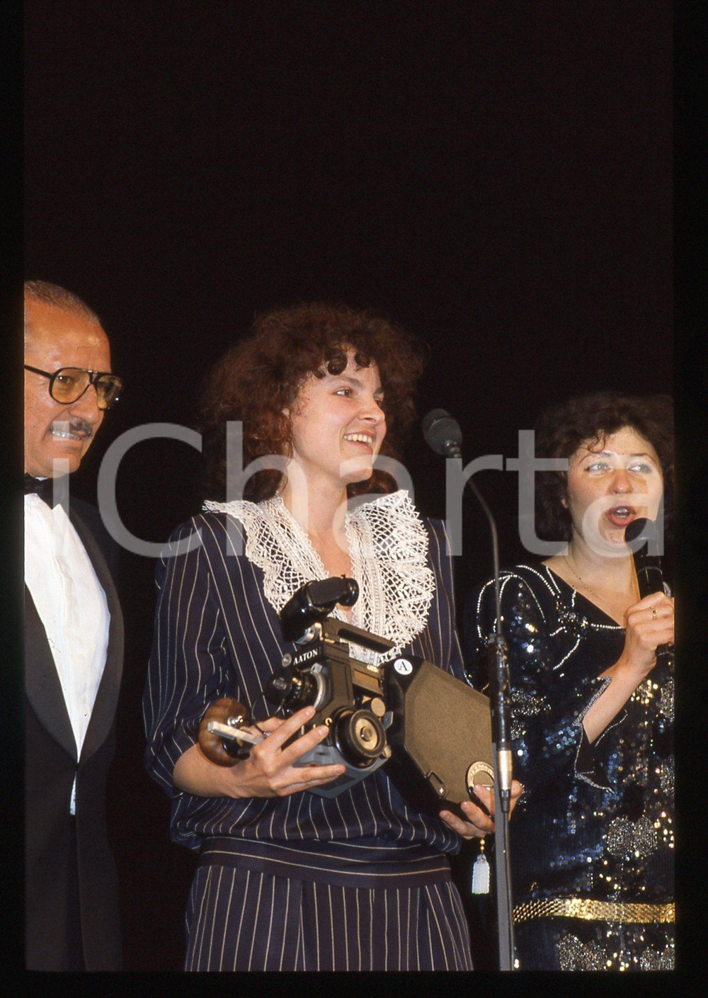 35mm vintage slide* 1987 FESTIVAL CANNES - Nana DJORDJADZE