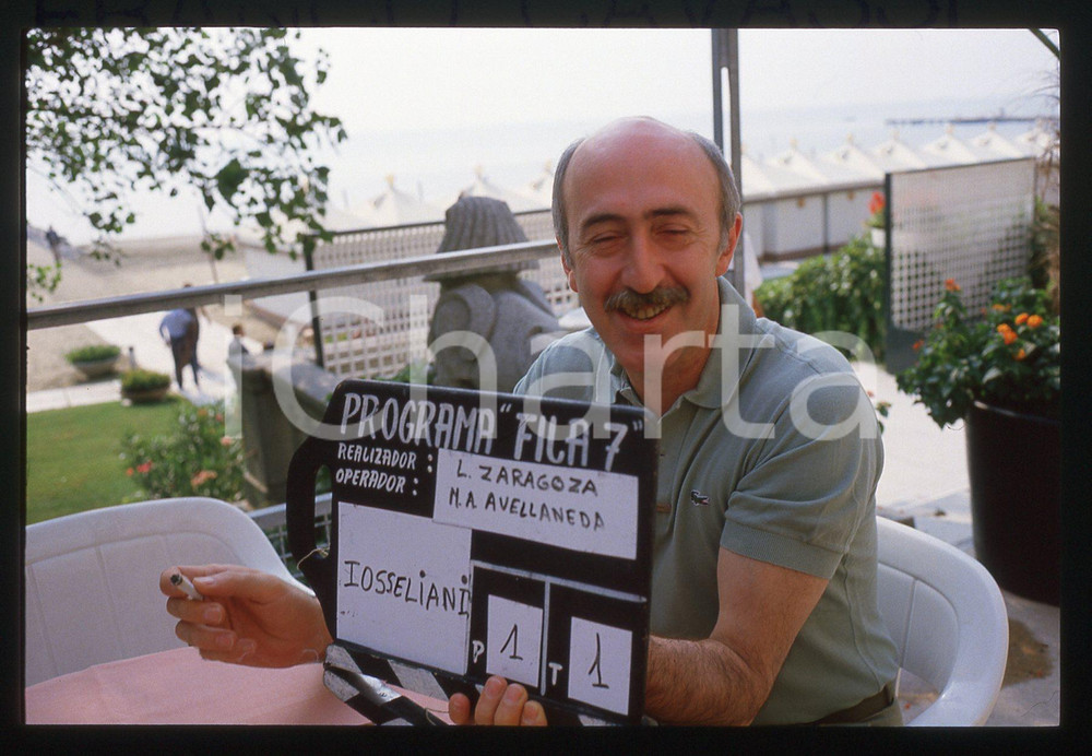 35mm vintage slide* 1984 FESTIVAL VENEZIA - Otar IOSELIANI (42)