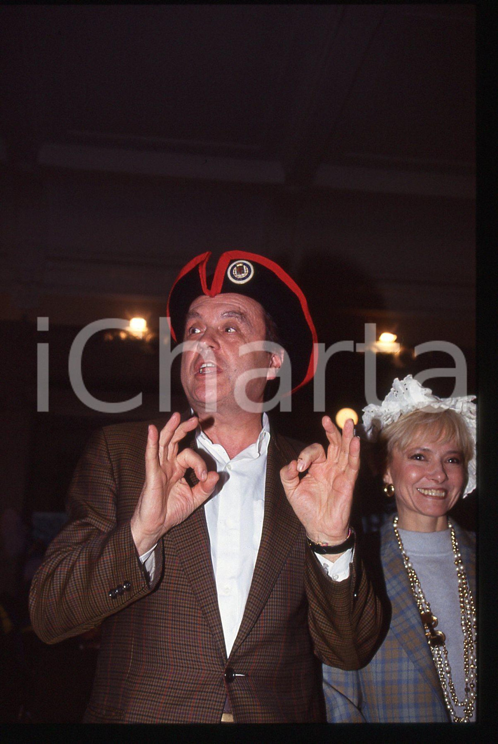 35mm vintage slide* 1990 ca COSTUME - Gianni MAGNI (2)