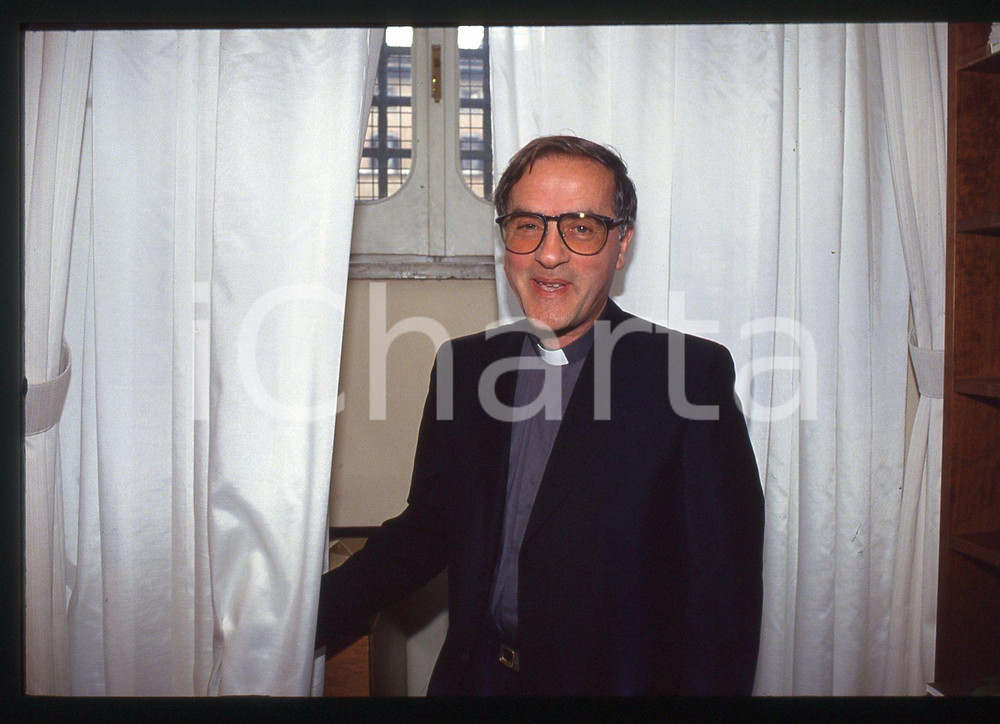 35mm vintage slide* 1990 ca COSTUME - don Luigi DI LIEGRO (6)