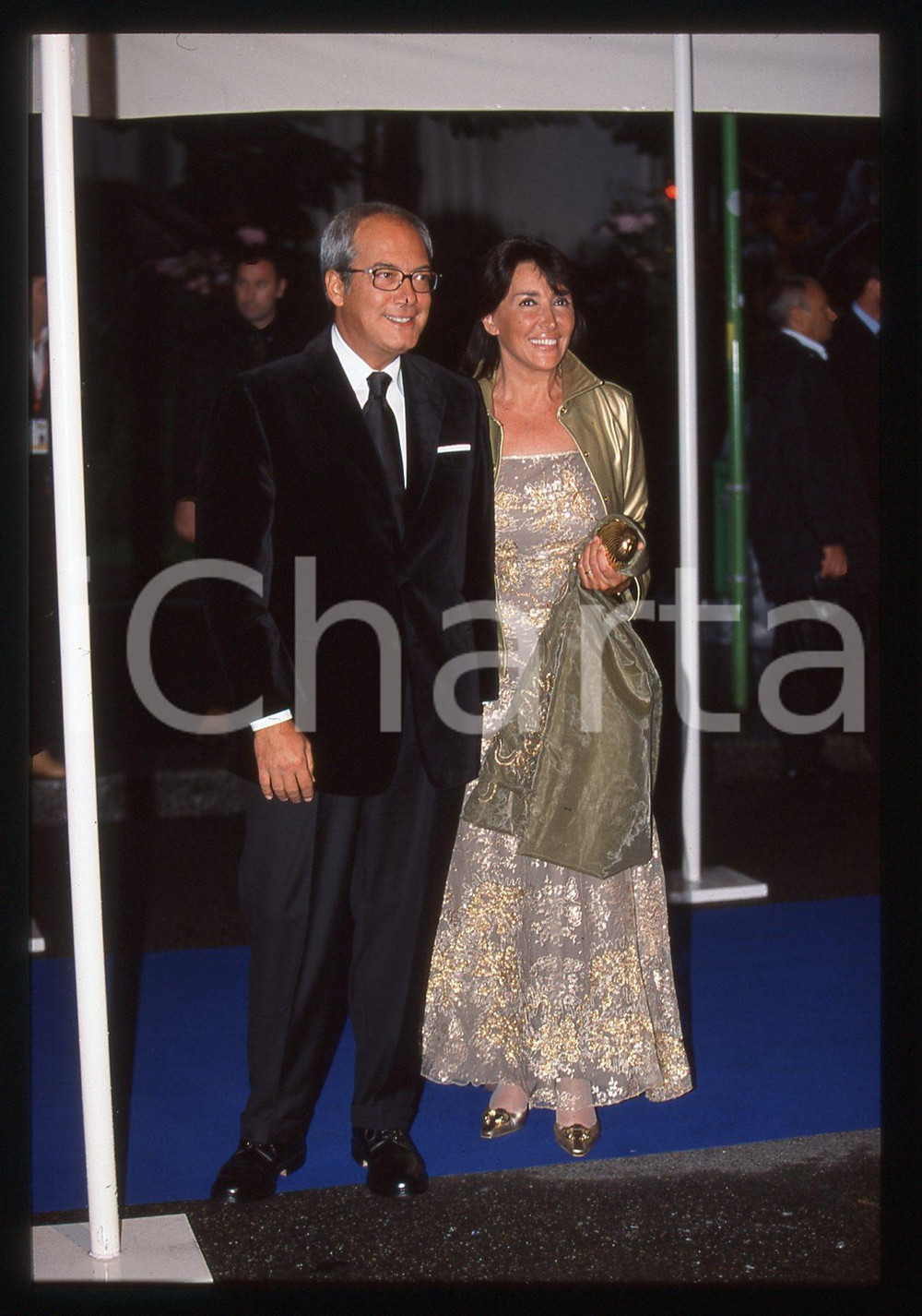 35mm vintage slide* 1995 ca MILANO NOTTE TELEGATTI - Fabrizio MAFFEI