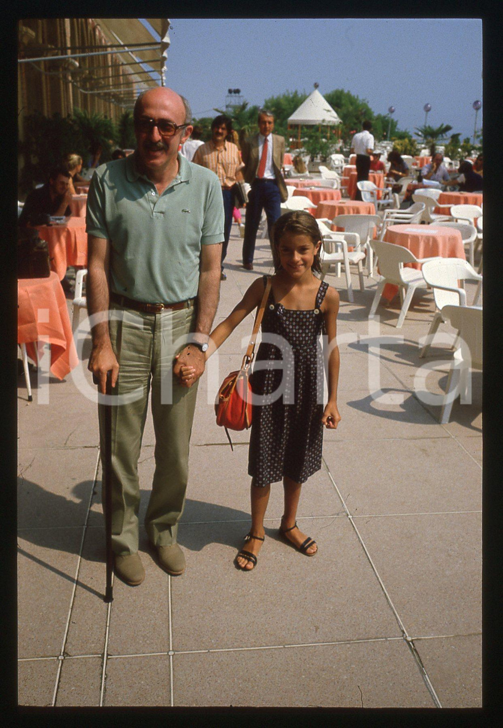 35mm vintage slide* 1984 FESTIVAL VENEZIA - Otar IOSELIANI (17)