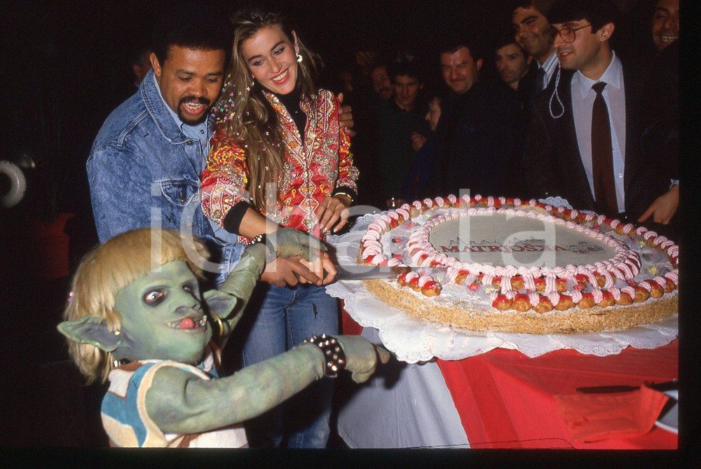 35mm vintage slide* 1988 MATRJOSKA - Mazouz M'BAREK Eva ROBIN'S e SCRONDO (5)