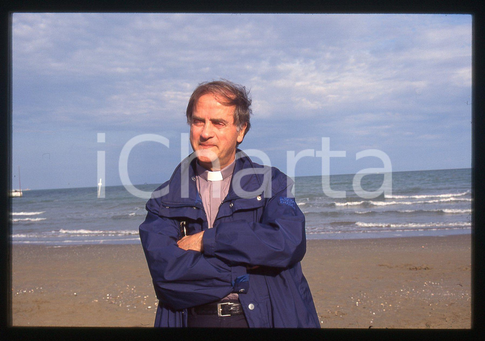 35mm vintage slide* 1990 ca FESTIVAL VENEZIA - don Luigi DI LIEGRO (24)