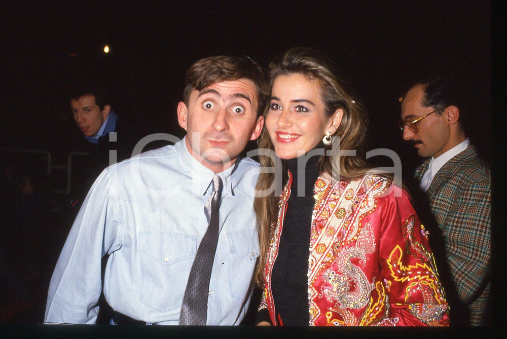 35mm vintage slide* 1988 MATRJOSKA - Eva ROBIN'S e VITO (2)