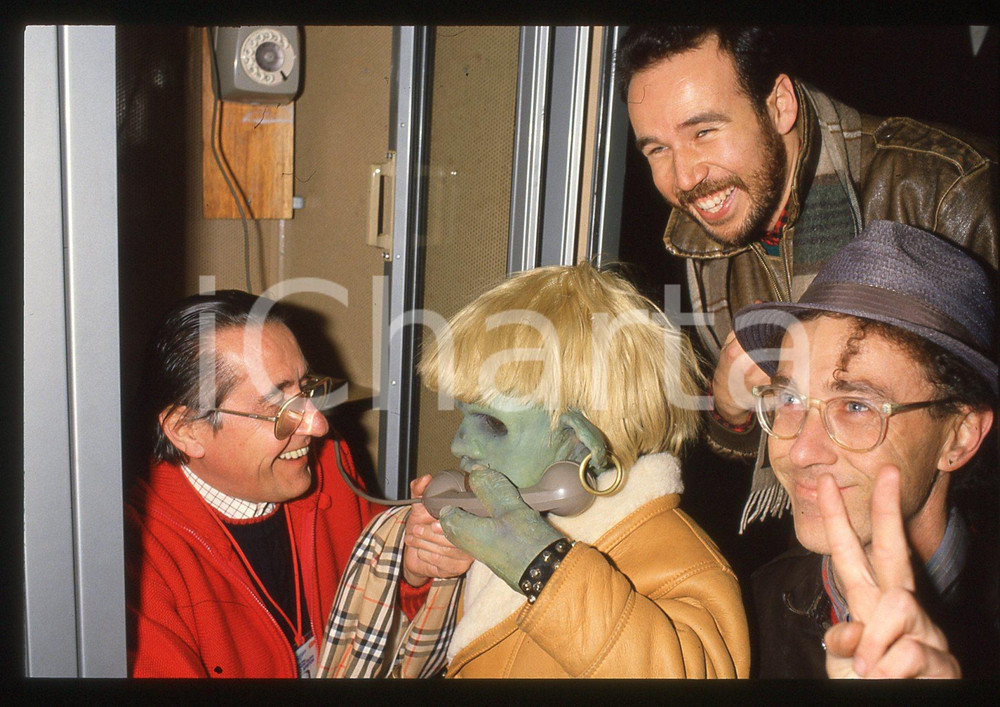 35mm vintage slide* 1988 MATRJOSKA Stefano DISEGNI Massimo CAVIGLIA e SCRONDO 4