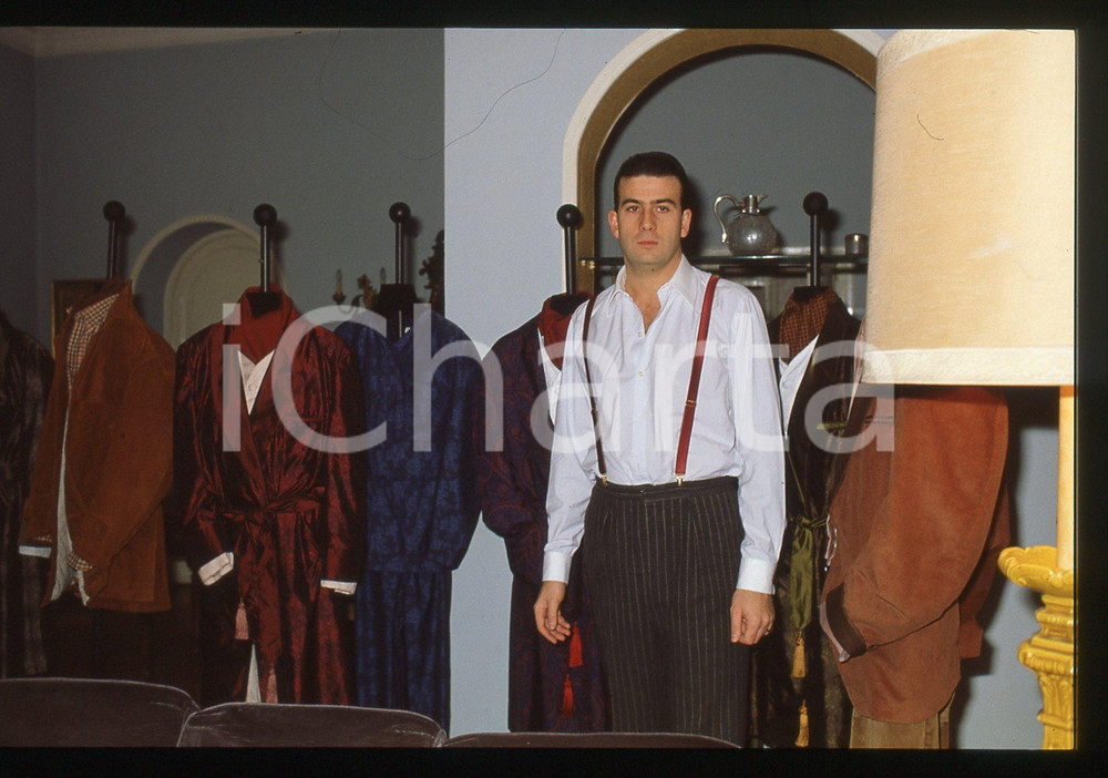 35mm vintage slide* 1990 ca COSTUME - Giovanni TORLONIA (15)