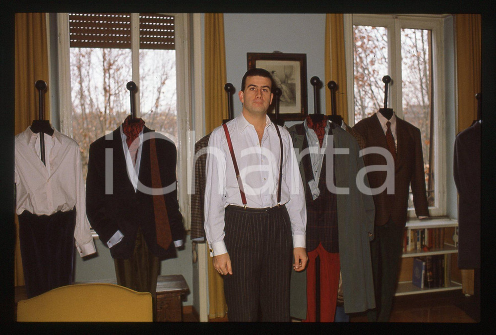 35mm vintage slide* 1990 ca COSTUME - Giovanni TORLONIA (17)