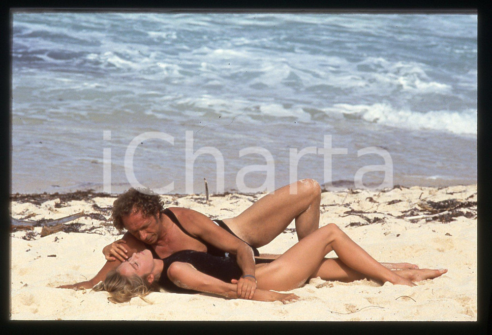 35mm vintage slide* 1987 GUADALUPA - Muriel DUBRULLE e Pierre RICHARD (4)
