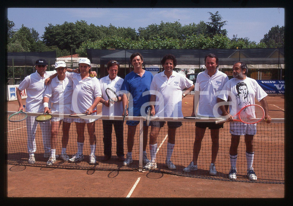 35mm vintage slide* 1995 FORTE DEI MARMI - Nini SALERNO e Francesco SALVI