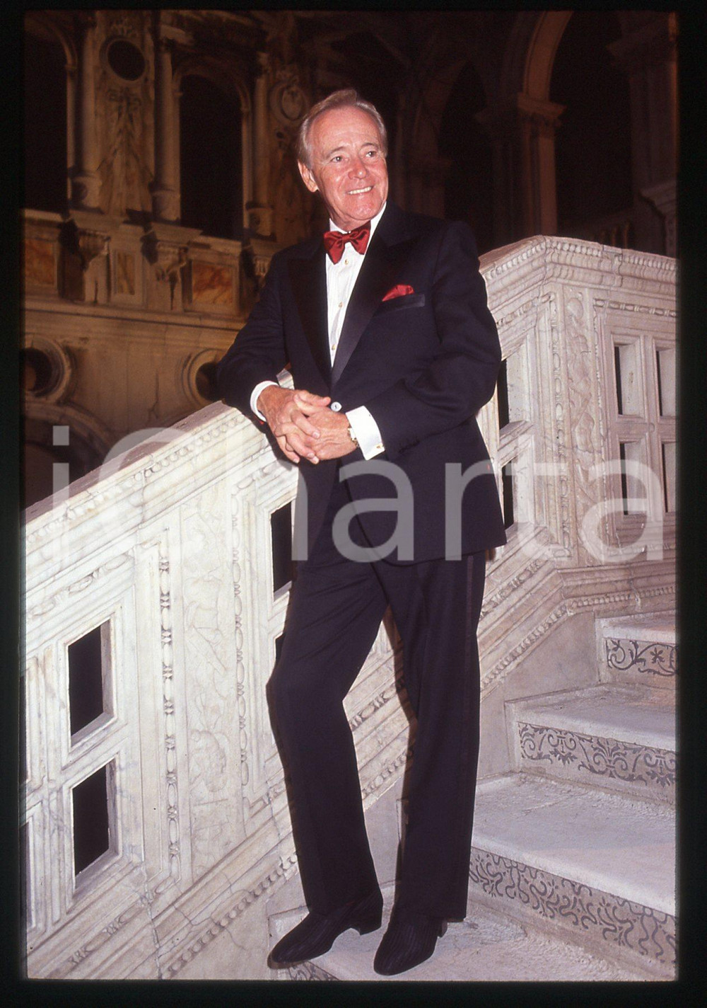 35mm vintage slide* 1992 FESTIVAL VENEZIA - Jack LEMMON (33)