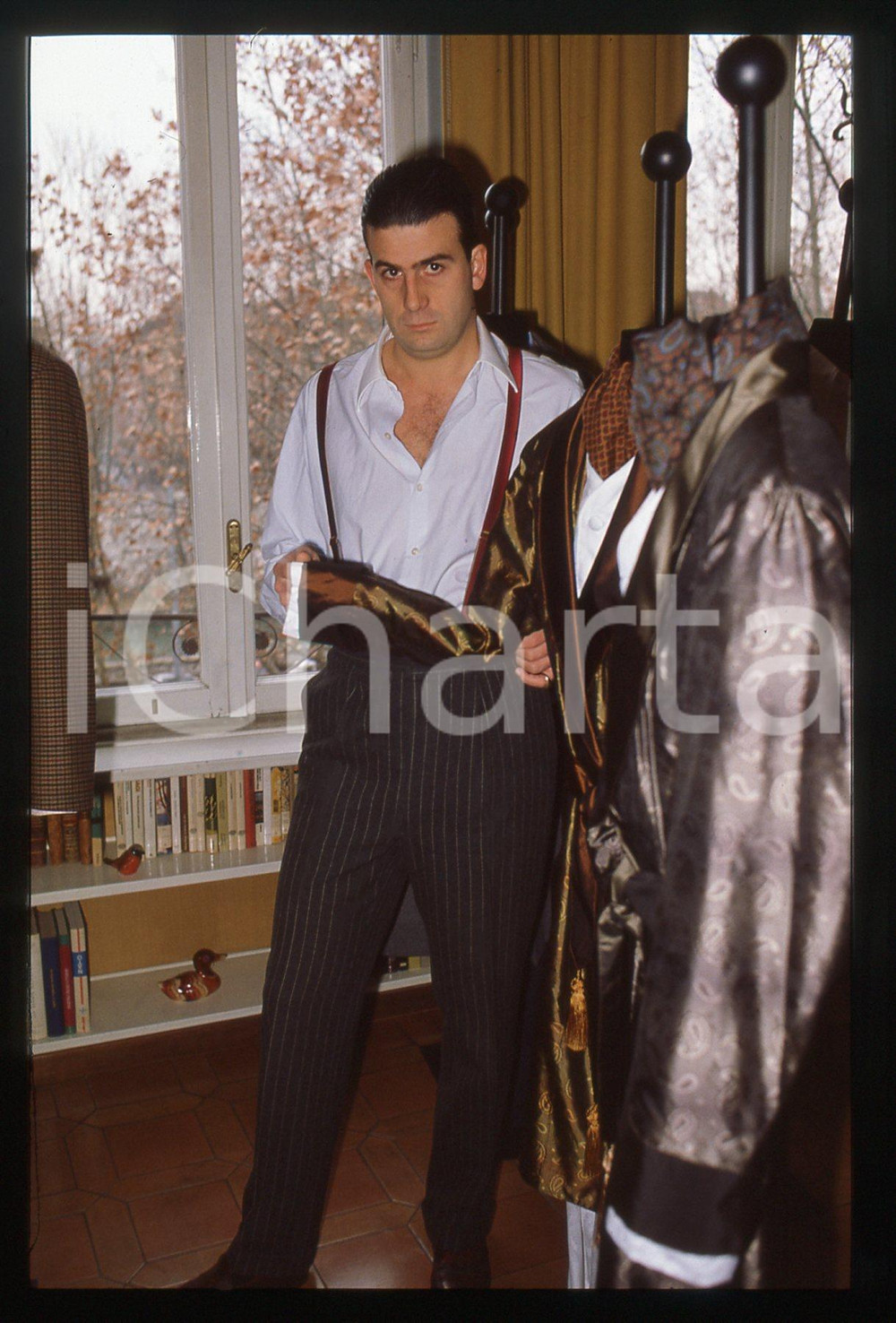 35mm vintage slide* 1990 ca COSTUME - Giovanni TORLONIA (9)